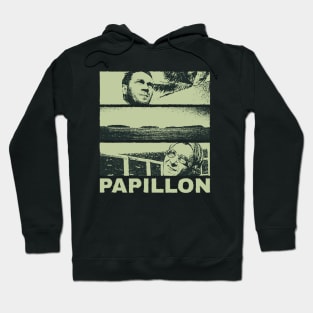 Papillon 1973 Film Hoodie